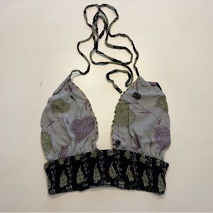 Ecote Floral Halter Top